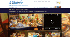 Desktop Screenshot of lahaciendaescondida.com